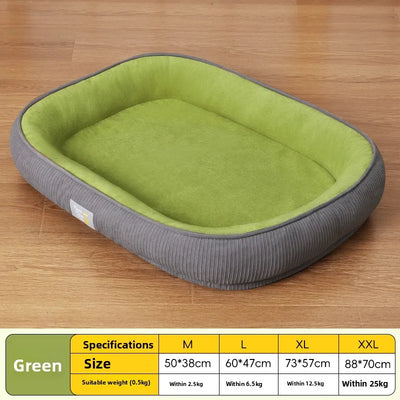 Cama Pet cor green